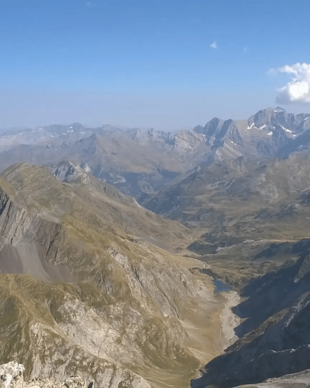 vue sortie trail pyrénées - Pyrénées Ludiques